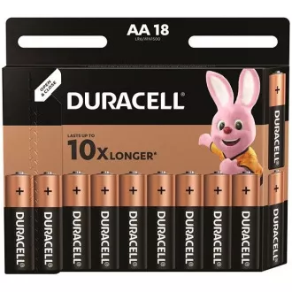 Duracell Basic 1500 K18 AA Duralock baterije, pakiranje od 18 komada Duracell Basic 1500 K18 AA Duralock baterije, pakiranje od 18 komada