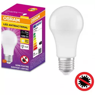 OSRAM LED ANTIBAKTERIJSKI E27 10W/827 CLA75W toplo 2700k OSRAM LED ANTIBAKTERIJSKI E27 10W/827 CLA75W toplo 2700k