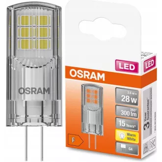 OSRAM LED PIN 30 G4 2, 6W/827 12V toplo