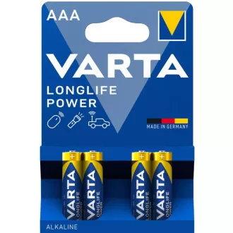 Varta LR03/4BP Longlife POWER (VISOKA ENERGIJA) (Blister 4 kom.)