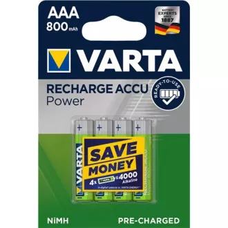 Varta LR03/4BP 800 mAh Spremne za upotrebu (blister 4 kom)