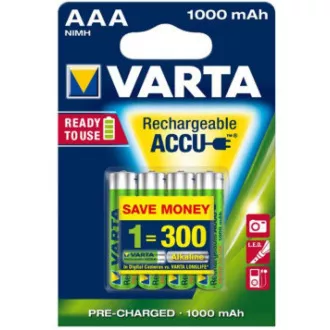 Varta LR03/4BP 1000 mAh Spremne za upotrebu (Blister 4 kom)