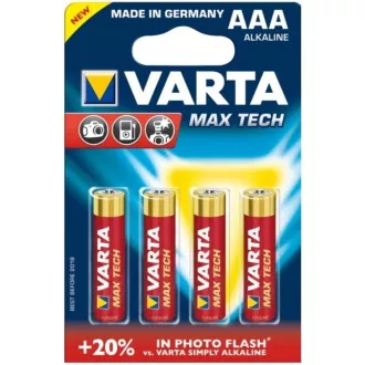 Varta LR03/4BP MAX POWER (MAX TECH) (Blister 4 kom.) Varta LR03/4BP MAX POWER (MAX TECH) (Blister 4 kom.)