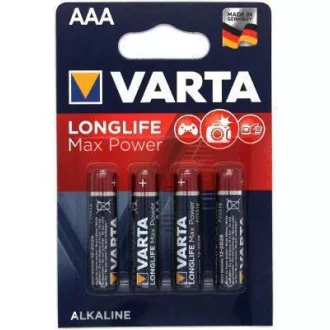 Varta LR03/4BP MAX POWER (MAX TECH) (Blister 4 kom.) Varta LR03/4BP MAX POWER (MAX TECH) (Blister 4 kom.)