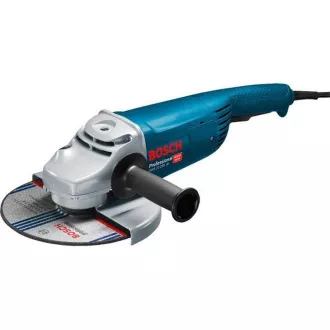BOSCH GWS 2200, kutna brusilica, 2.200 W, 6.500 - 6.500 o/min, 230 mm, prekidač na zaključavanje BOSCH GWS 2200, kutna brusilica, 2.200 W, 6.500 - 6.500 o/min, 230 mm, prekidač na zaključavanje