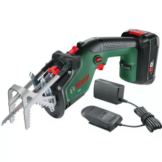 BOSCH Keo, akumulatorska vrtna pila, 10,8 V, kapacitet rezanja 60-80 mm, baterija