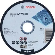 BOSCH ravna rezna ploča Standard for Metal, A 60 T BF, 125 mm, 22, 23 mm, 1 mm