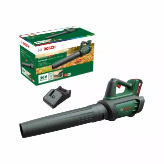 BOSCH AdvancedLeafBlower 36V-750, akumulatorska puhalica za lišće, 36 V, protok 100 – 200 km/h, baterija 2,0 Ah BOSCH AdvancedLeafBlower 36V-750, akumulatorska puhalica za lišće, 36 V, protok 100 – 200 km/h, baterija 2,0 Ah