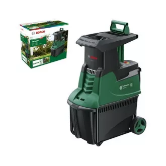 BOSCH AXT 25 TC, tihi komposter, 2500 W, kapacitet rezanja, maks. promjer grana 45 mm