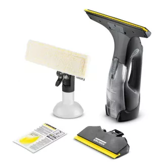 Karcher WV 5 Plus N Black Edition sredstvo za pranje prozora, trajanje baterije 35 min, spremnik za prljavu vodu 100 ml, crno