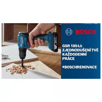 BOSCH GSR 185-LI Aku bušilica-odvijač BOSCH GSR 185-LI Aku bušilica-odvijač