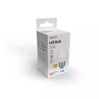 Solight LED žarulja, miniglobus, 4W, E27, 3000K, 340lm