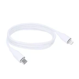 Solight USB-C/Lightning kabel, USB-C konektor - Lightning konektor, silikon, 1m Solight USB-C/Lightning kabel, USB-C konektor - Lightning konektor, silikon, 1m