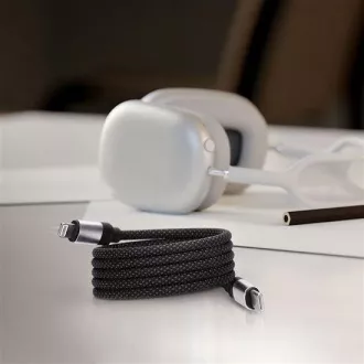 Solight magnetni USB-C/Lightning kabel, USB-C konektor - Lightning konektor, 1m