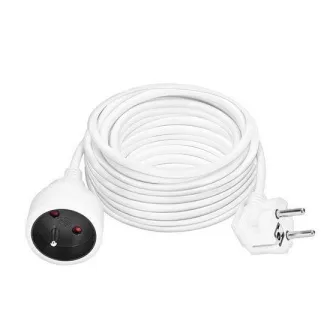 Solight 1z produžni kabel - konektor, 15 m, 3 x 1, 5 mm2, bijeli Solight 1z produžni kabel - konektor, 15 m, 3 x 1, 5 mm2, bijeli
