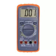 Solight multimetar, maks. AC 600V/10A, maks. DC 600V/10A, ispitivanje dioda, zujalica, hFE, kapacitet, otpor