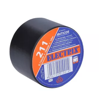Solight izolacijska traka, 38 mm x 0,13 mm x 10 m, crna