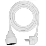 Solight produžni kabel 5m, 1 utičnica, 16A/3680W, PVC, bijeli