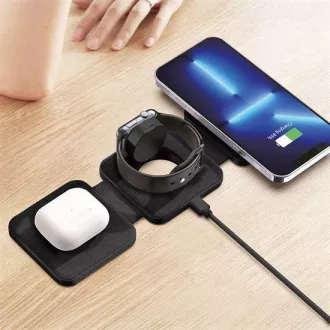 Solight 3-u-1 putni punjač, kompatibilan s MagSafeom