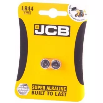JCB alkalna baterija LR44, blister 2 kom