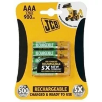 JCB RTU NiMH AAA / R03, 900mAh, napunjen, blister 4 kom