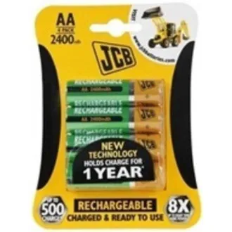 JCB RTU NiMH AA / R06, min.2400mAh, napunjen, blister 4 kom