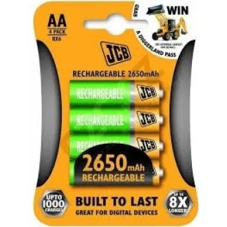 JCB RTU NiMH AA / R06, min.2400mAh, napunjen, blister 4 kom