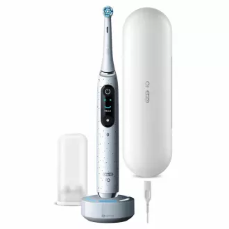 Oral-B iO10 električna četkica za zube, 7 načina rada, timer, senzor pritiska, 3D mapiranje i pametne funkcije, bijela