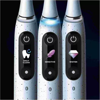 Oral-B iO10 električna četkica za zube, 7 načina rada, timer, senzor pritiska, 3D mapiranje i pametne funkcije, bijela