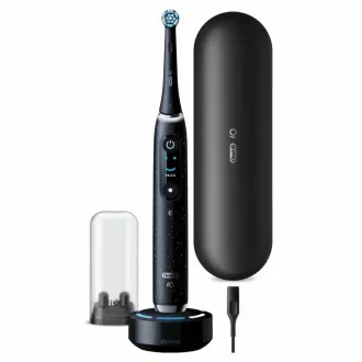 Oral-B iO Series 10 Cosmic Black električna četkica za zube, magnetska, 7 načina rada, AI, mjerač vremena, 3D mapiranje