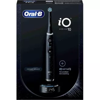 Oral-B iO Series 10 Cosmic Black električna četkica za zube, magnetska, 7 načina rada, AI, mjerač vremena, 3D mapiranje