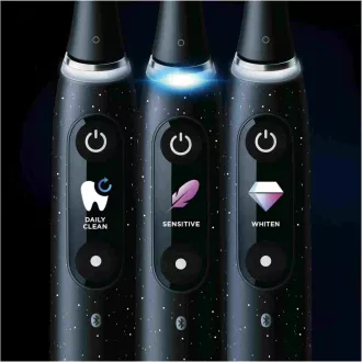 Oral-B iO Series 10 Cosmic Black električna četkica za zube, magnetska, 7 načina rada, AI, mjerač vremena, 3D mapiranje