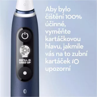 Oral-B iO Series 7 Sapphire električna četkica za zube, 5 načina rada, putna torbica, stanica za brzo punjenje