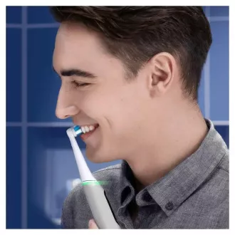 Oral-B iO Series 6 Grey Opal električna četkica za zube, magnetska, 5 načina rada, senzor pritiska, AI, torbica Oral-B iO Series 6 Grey Opal električna četkica za zube, magnetska, 5 načina rada, senzor pritiska, AI, torbica