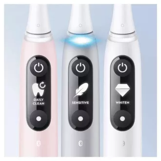 Oral-B iO Series 6 Grey Opal električna četkica za zube, magnetska, 5 načina rada, senzor pritiska, AI, torbica Oral-B iO Series 6 Grey Opal električna četkica za zube, magnetska, 5 načina rada, senzor pritiska, AI, torbica