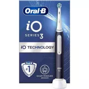 Oral-B iO Series 3 Matt Black električna četkica za zube, magnetska, 3 načina rada, senzor pritiska