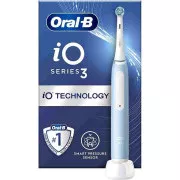 Oral-B iO3 Ice Blue električna četkica za zube, magnetna, 3 načina rada, timer, senzor pritiska, plava