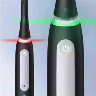 Oral-B iO4 Matt Black električna četkica za zube, magnetna, mjerač vremena, senzor pritiska, mobilna aplikacija, crna Oral-B iO4 Matt Black električna četkica za zube, magnetna, mjerač vremena, senzor pritiska, mobilna aplikacija, crna