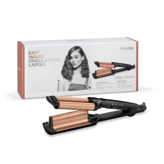 BABYLISS W2447E uvijač za kosu, keramička površina, 3 postavke temperature, automatsko isključivanje, kućište otporno na toplinu