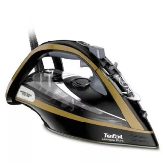 Tefal FV9865E0 Ultimate Pure Steam Iron, 3000 W, automatsko isključivanje, prskanje, brzo zagrijavanje, crno/zlatno