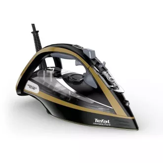 Tefal FV9865E0 Ultimate Pure Steam Iron, 3000 W, automatsko isključivanje, prskanje, brzo zagrijavanje, crno/zlatno