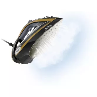 Tefal FV9865E0 Ultimate Pure Steam Iron, 3000 W, automatsko isključivanje, prskanje, brzo zagrijavanje, crno/zlatno