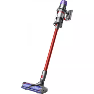 Dyson V11 Absolute Extra (2022) bežični usisavač, Li-Ion baterija, HEPA filter, posuda za sakupljanje, crvena - Rabljen