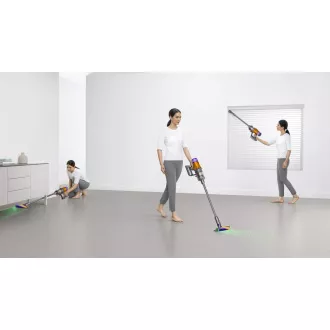 Dyson V12 Detect Slim Absolute 2023, baterijski usisavač, tehnologija osvjetljenja, 3 načina rada, LCD zaslon Dyson V12 Detect Slim Absolute 2023, baterijski usisavač, tehnologija osvjetljenja, 3 načina rada, LCD zaslon
