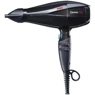 Babyliss PRO BAB6990IE Excess HQ sušilo za kosu, 2600 W, 2 brzine, 3 temperature, s koncentratorom, crno