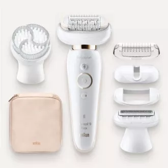 Braun Silk-épil 9 Flex SES 9030 3D epilator, vodootporan, SensoSmart tehnologija, ergonomska ručka, bijelo/zlatno Braun Silk-épil 9 Flex SES 9030 3D epilator, vodootporan, SensoSmart tehnologija, ergonomska ručka, bijelo/zlatno