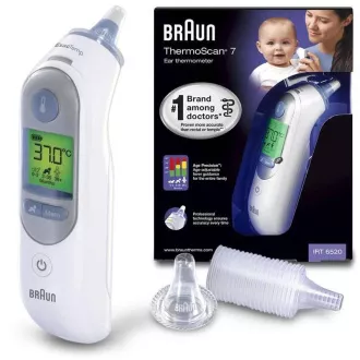 Braun IRT 6520 ThermoScan 7 beskontaktni toplomjer, digitalni, ušni, memorija za 9 mjerenja Braun IRT 6520 ThermoScan 7 beskontaktni toplomjer, digitalni, ušni, memorija za 9 mjerenja
