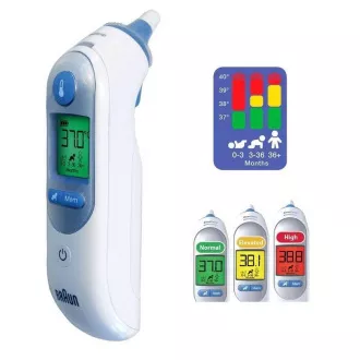 Braun IRT 6520 ThermoScan 7 beskontaktni toplomjer, digitalni, ušni, memorija za 9 mjerenja Braun IRT 6520 ThermoScan 7 beskontaktni toplomjer, digitalni, ušni, memorija za 9 mjerenja