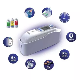 Braun IRT 6520 ThermoScan 7 beskontaktni toplomjer, digitalni, ušni, memorija za 9 mjerenja Braun IRT 6520 ThermoScan 7 beskontaktni toplomjer, digitalni, ušni, memorija za 9 mjerenja