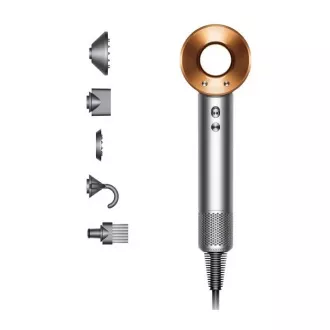 Dyson Supersonic HD07 sušilo za kosu 1600 W 3 brzine 4 temperature Brzo zagrijavanje srebrno/bakreno Dyson Supersonic HD07 sušilo za kosu 1600 W 3 brzine 4 temperature Brzo zagrijavanje srebrno/bakreno